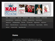 Tablet Screenshot of nationalamericanmissphotos.com